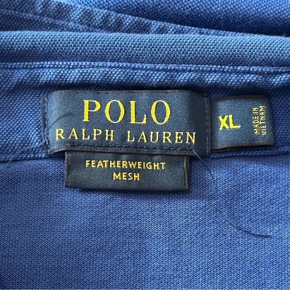 Polo Ralph Lauren Men’s Size XL Blue Short Sleeve Polo Shirt